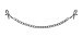Bedroom Fantasies - Nipple Clamps w Chain - Black 照片-3