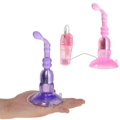 Aphrodisia - Crystal Sucker Beads G Vibe - Purple photo