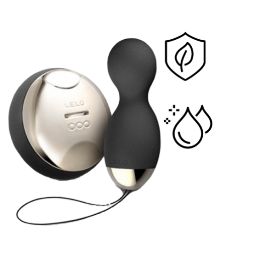 Lelo - Hula Beads Vibro Egg - Black photo