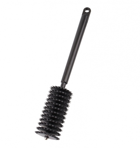 Chisa - 12 Row Spiky Pinwheel - Black photo