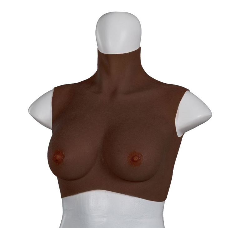 XX-Dreamstoys - Ultra Realistic Breast Form S - Black photo