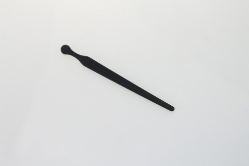 MT - Silicone Urethral Sound 100mm - Black photo