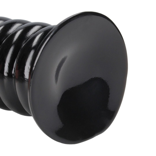 Ouch - Spiral Force Anal Plug - Black photo