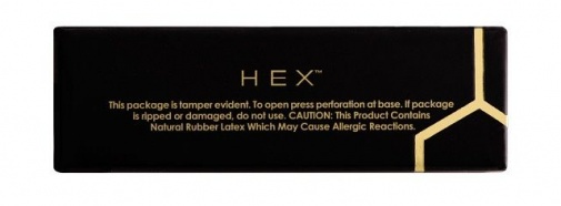 Lelo - HEX 蜂窩紋安全套 - 3件裝 照片