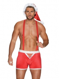 Obsessive - Mr Claus Costume - Red - S/M photo