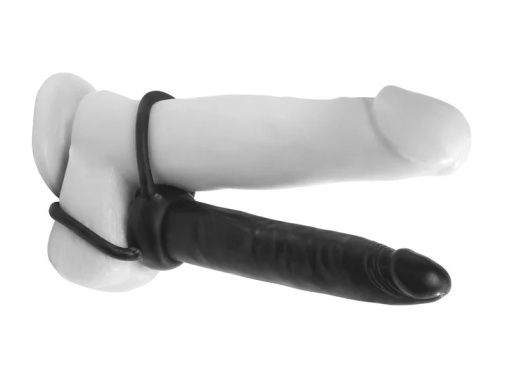 Pipedream - Double Trouble Strap-On - Black photo