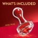 Oh My Gem - Lustre Butt Plug - Red 照片-12