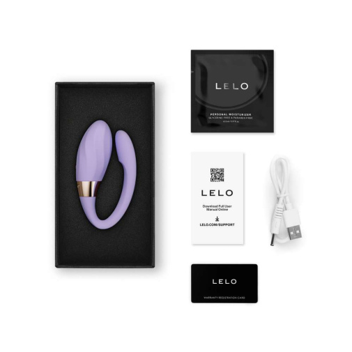 Lelo - Tiani Twist 可APP控双动式情侣按摩器 - 薰衣草色 照片