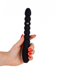 S Pleasures - Buzz Anal Electro Vibrator - Black photo