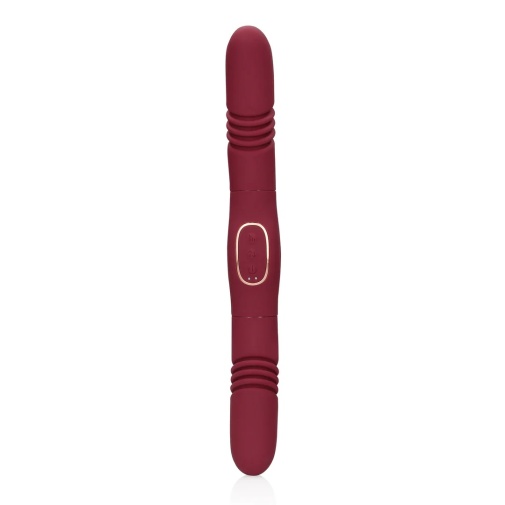 Loveline - Double Sided Thrusting Vibrator - Red 照片