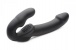 Strap U - Evoke 充电式震动免束带穿戴式假阳具 - 黑色 照片-4