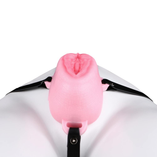 FAAK - Sissy Chastity Cage w Belt - Black 照片