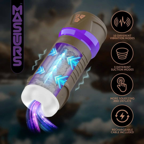 Masturs - Misty Steam Mistress Vibro Masturbator 照片