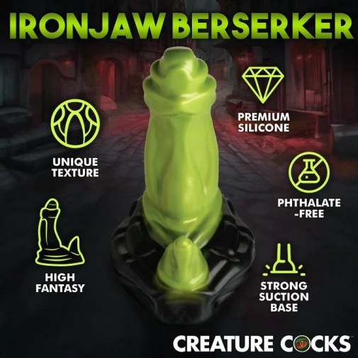 Creature Cocks - Orc Dildo - Green photo