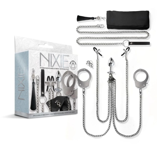 Nixie - Interchangeable 8 pcs Bondage Kit photo