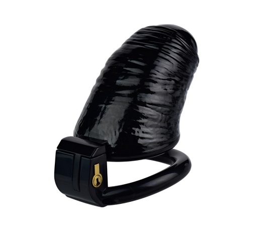 FAAK - Dick Resin Chastity Cage M - Black photo