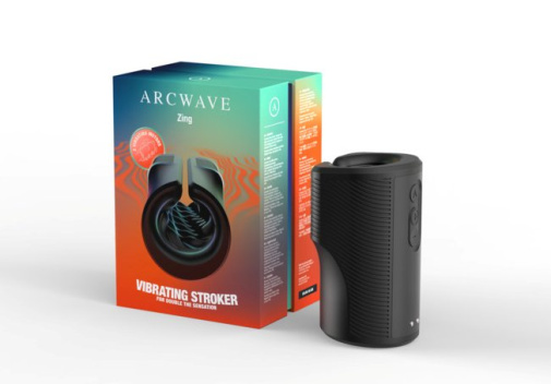 Arcwave - Zing Vibro Stroker - Black  照片