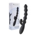 S Pleasures - Swagger Bead Rabbit Vibrator - Black photo-4
