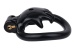 FAAK - Hand Shaped Resin Chastity Cage - Black 照片-7