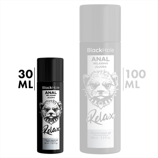 Black Hole - Anal Relaxing Jojoba Silicone Lube - 30ml photo