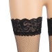 Ohyeah - Lace Rhinestone Stockings - Black - S photo-11