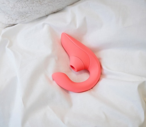 Womanizer - Blend Air Rabbit Vibrator - Rose photo