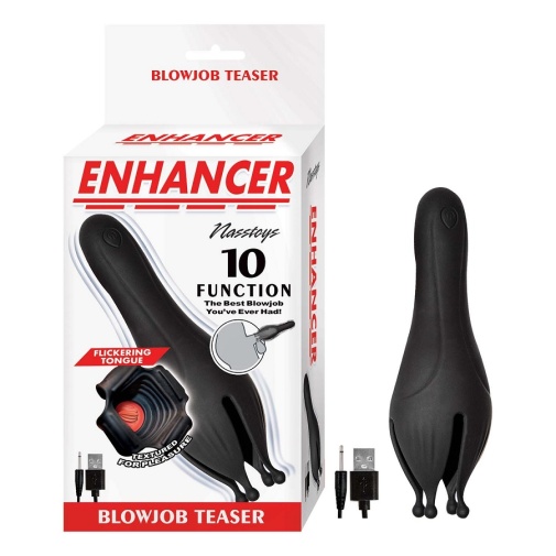 Nasstoys - Enchancer Blowjob Stroker - Black photo