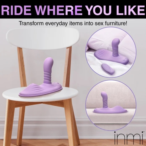 Inmi - Thrust 'N' Grind Vibrator - Purple photo