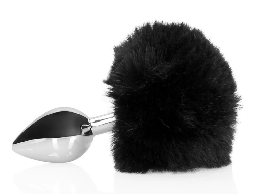 Ouch - Bunny Tail Plug - Black photo