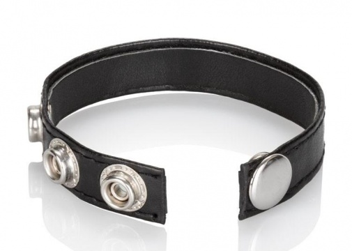 CEN - Leather 3-Snap Ring - Black photo
