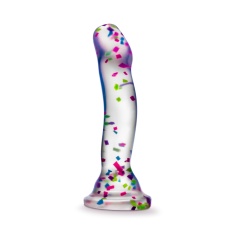 Neo Elite - Glow in the Dark Hanky-Panky Dildo 19cm - Confetti 照片