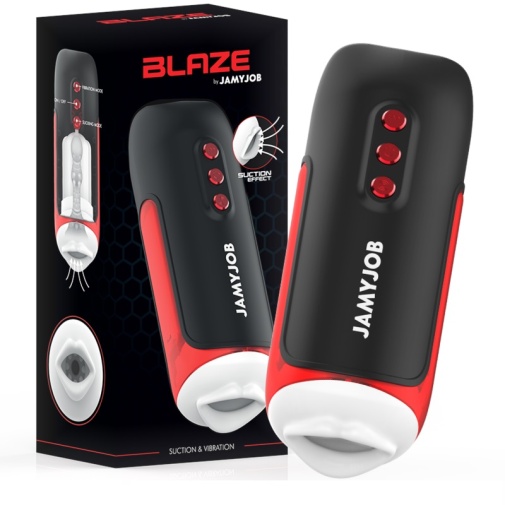 Jamyjob - Blaze Mouth Suction Vibro Masturbator photo