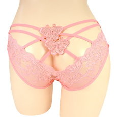 NPG - E071 Open Back Panties - Pink photo