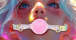 FAAK - Crystal Bite Ball Gag S - Pink 照片-7