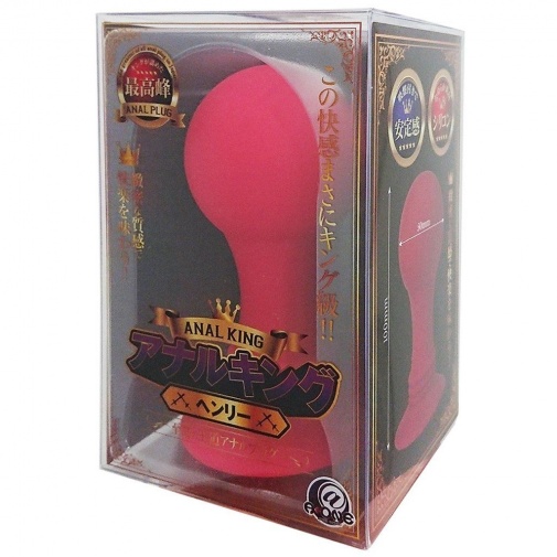 A-One - King Henry Anal Plug - Red photo