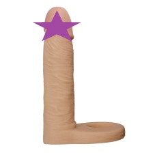 Lovetoy - 5.8" Ultra Soft Double Dildo - Flesh photo