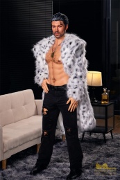 Henry Male Realistic Sex Doll, Athletic with abs Ultra Soft Silicone 170 cm (5'6 ft) photo