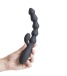 S Pleasures - Swagger Bead Rabbit Vibrator - Black photo-2