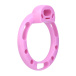 FAAK - Bow Chastity Cage w Cock Plug - Pink photo-17