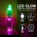 RealRock - 6" LED Vibro Dildo - Clear 照片-3