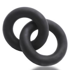 Oxballs - Shackle Double Ring - Night Black 照片