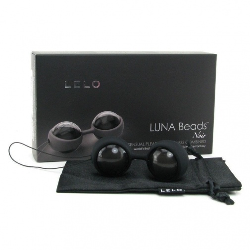 Lelo - Luna Noir 收陰球 - 黑色 照片