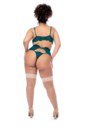 Mapale - 8866 Lace Set 3pcs - Sea Green - 3X/4X 照片