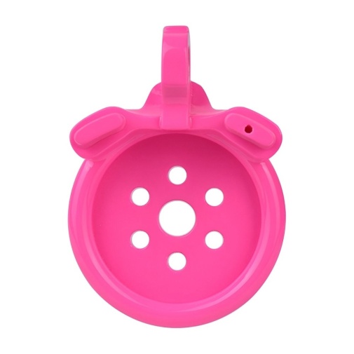 FAAK - Resin Chastity Cage 45mm w Catheter - Pink 照片