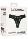 RealRock - Elastic Strap-On Harness - Black photo-6