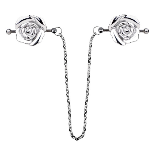 FAAK - Rose Metal Nipple Clamps  照片