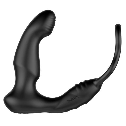 Nexus - Simul8 Wave Prostate Massager w Ring - Black photo