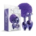 Nixie - Pom Pom Metal Plug Set - Purple 照片-3