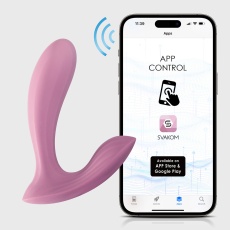 SVAKOM - Erica APP Wearable Vibrator - Romantic Rose photo