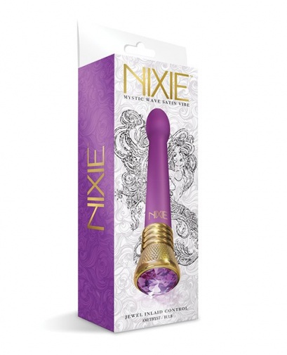 Nixie - Mystic Wave Bulb 震动棒 - 紫水晶 照片